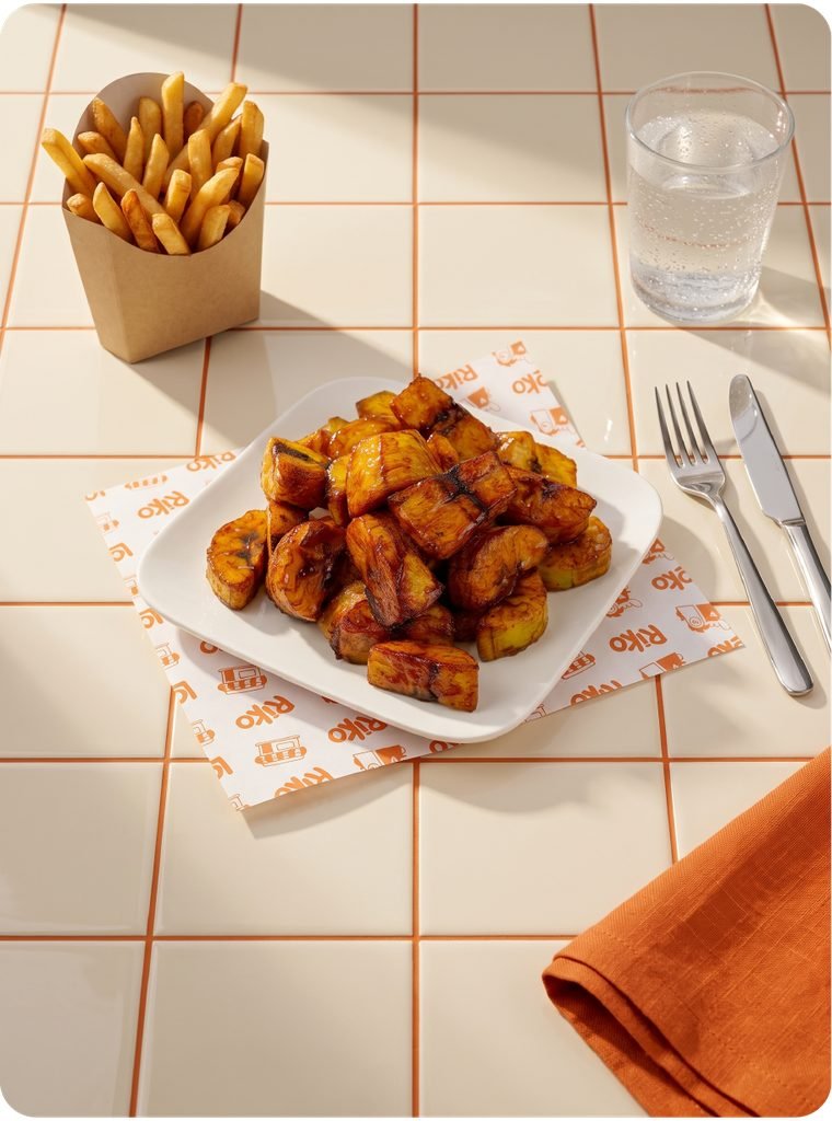 Banane plantain poêlée
