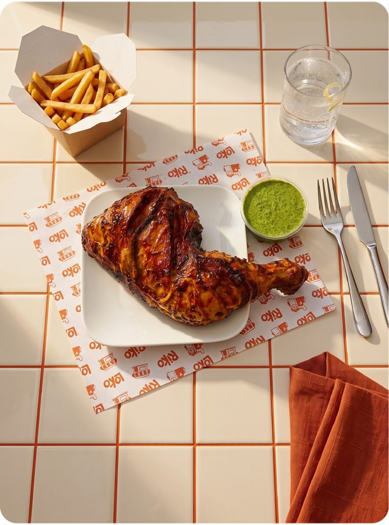 Cuisse de poulet braisée