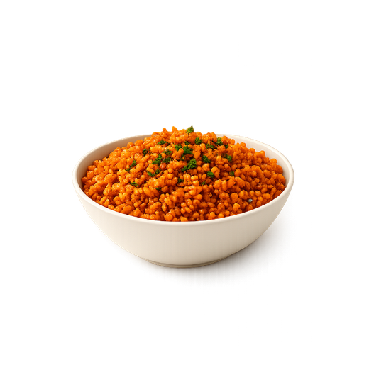 Bol de riz rouge
