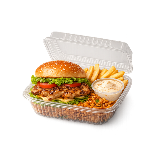 Menu Riko burger et frites