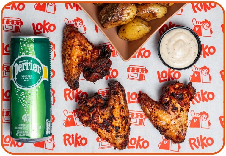 Menu Wings LokoRiko